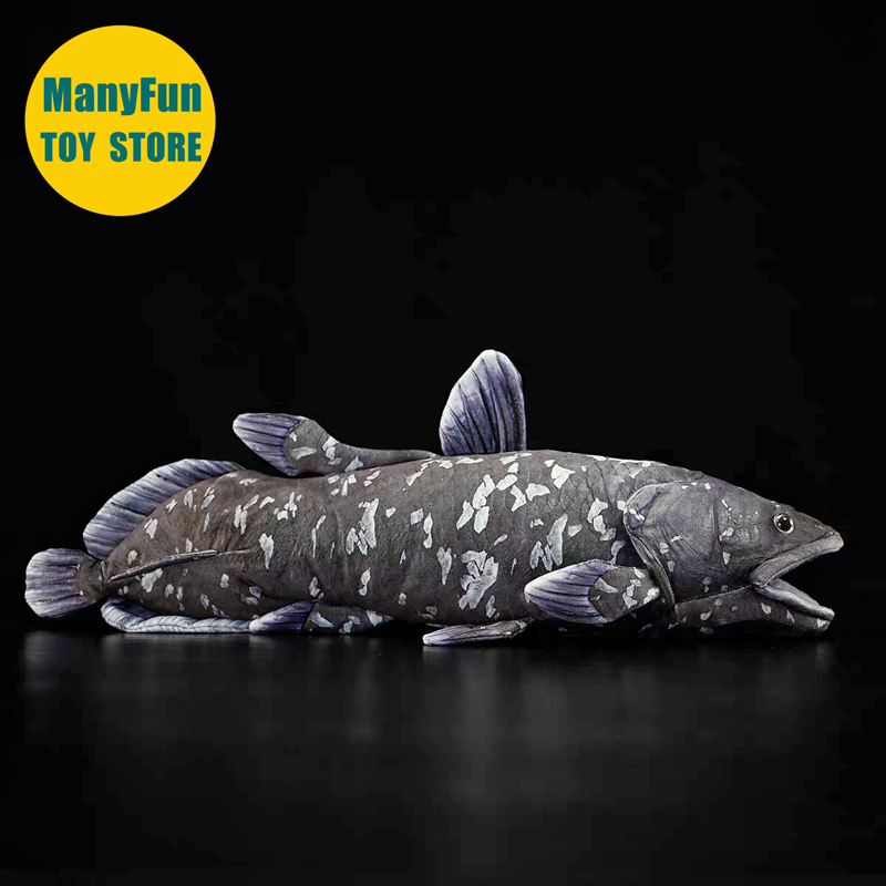 Kids Toys Unique - Realistic Coelacanth Plush Toy - Living