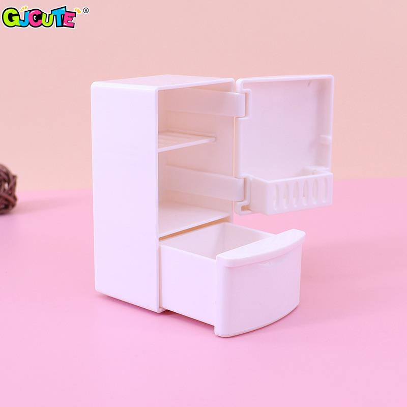 1/12 Mini Dollhouse White Refr - огляд і ціна Kids Toys Kitchen Set