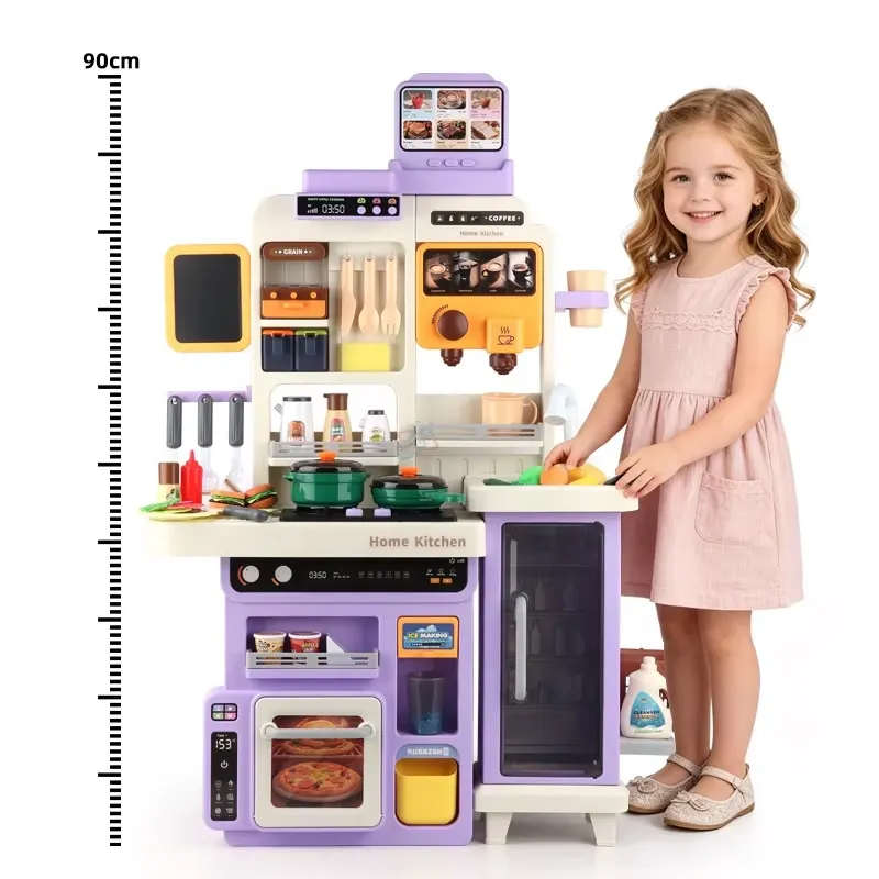 90cm Large Pretend Play Kitche - огляд і ціна Kids Toys Kitchen Set
