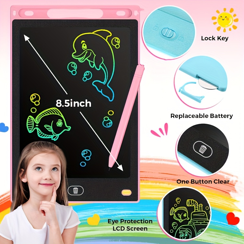 30pcs of 8.5 Inch LCD Drawing  - огляд і ціна Kids Toys Learning