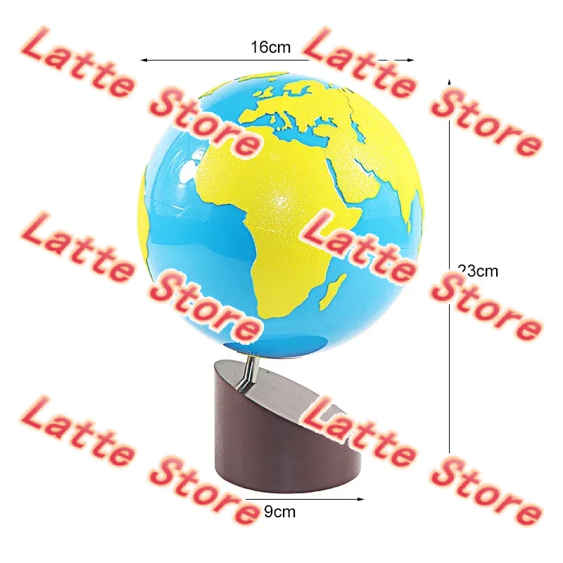 Montessori Continents Globe, W - огляд і ціна Kids Toys Learning