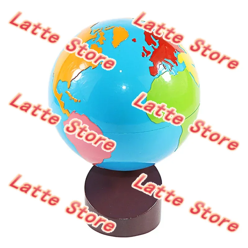 Montessori Continents Globe, W - огляд і ціна Kids Toys Learning