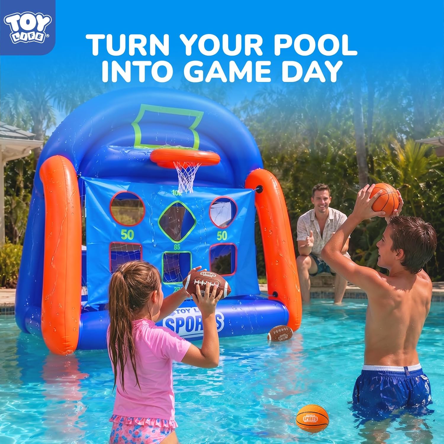 Multi-Sport Pool Games Inflata - огляд і ціна Kids Toys Set
