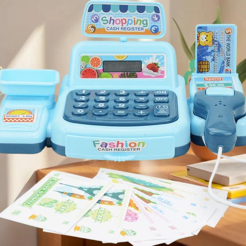 1Set Supermarket Cashier Elect - огляд і ціна Kids Toys Shop