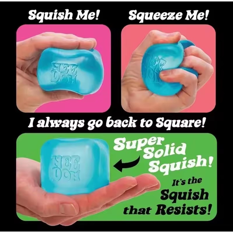 Soft Squish Schylling NeeDoh I - огляд і ціна Kids Toys Blocks