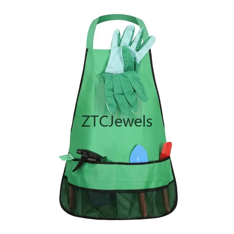 Kids Garden Apron Tool Set wit - огляд і ціна Kids Toys Set