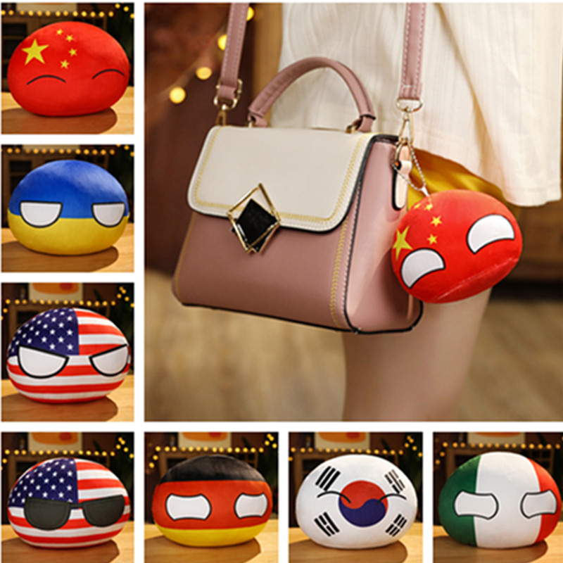 10cm Country Ball Plush Pendan - огляд і ціна Kids Toys Uk