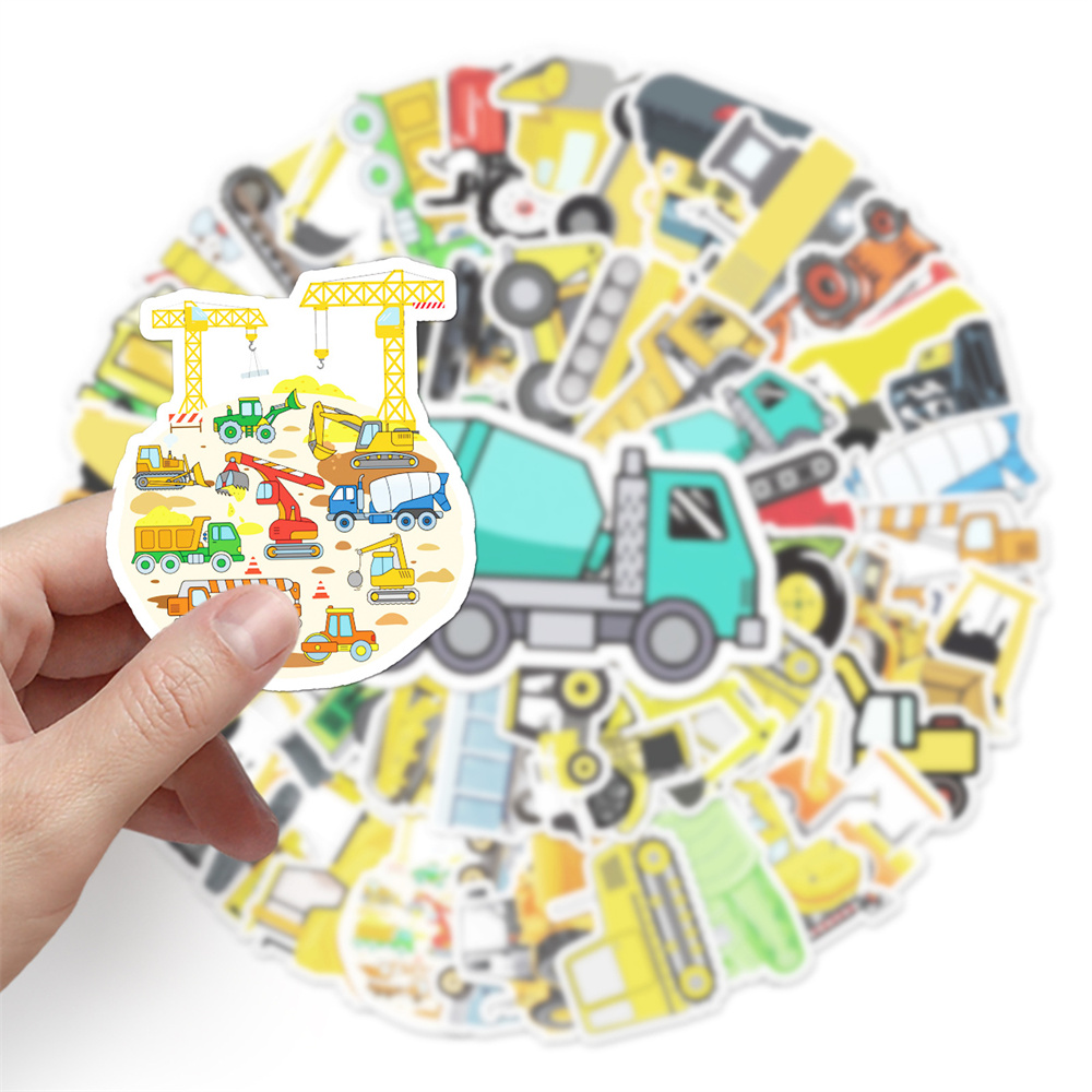 10/30/50PCS Cartoon Truck Exca - огляд і ціна Kids Toys In Wholesale