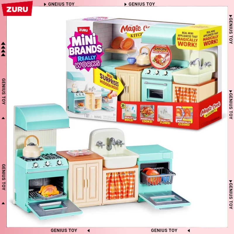 Zuru Mini Brands Magic Cook Ki - огляд і ціна Kids Toys Kitchen Set