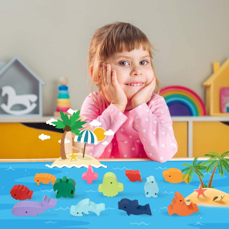 New Children Montessori Wooden - огляд і ціна Kids Toys Videos