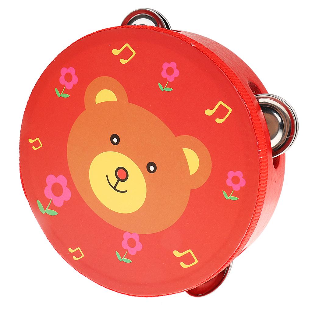 Hand Bell Wooden Tambourine Pe - огляд і ціна Kids Toys Learning