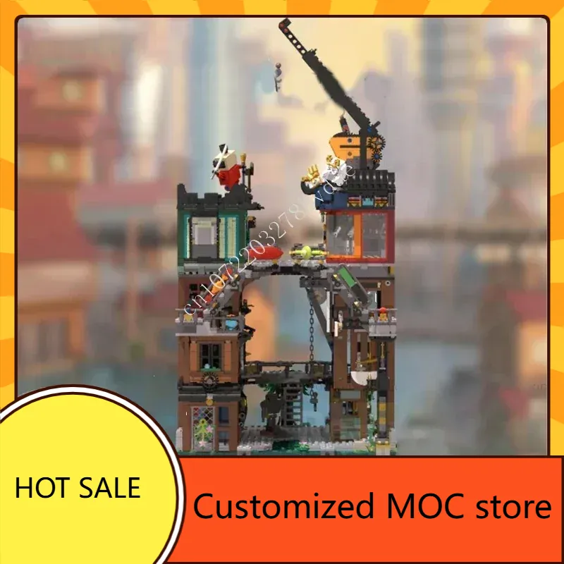 3014PCS  (Re)Work(ed)shop  MOC - огляд і ціна Kids Toys Shop