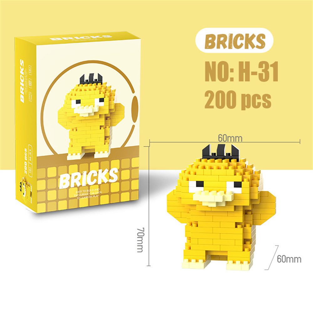 Pokemon Micro Building Blocks  - огляд і ціна Kids Toys Blocks