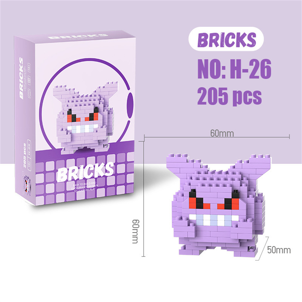 Pokemon Micro Building Blocks  - огляд і ціна Kids Toys Blocks
