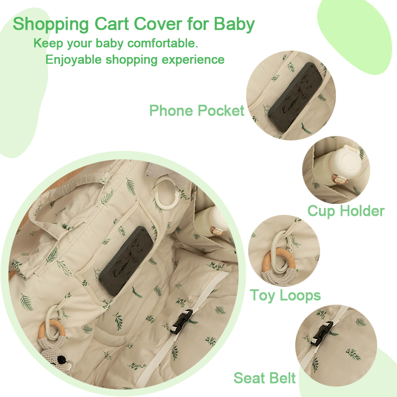 Baby Shopping Cart Cover with  - огляд і ціна Kids Toys Shop