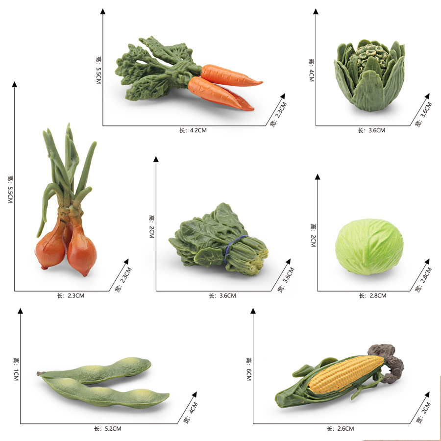 Realistic Vegetables Model Fig - огляд і ціна Kids Toys Learning