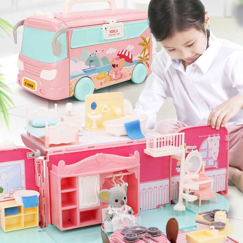 Koala Doll house Roombox with  - огляд і ціна Kids Toys Shop