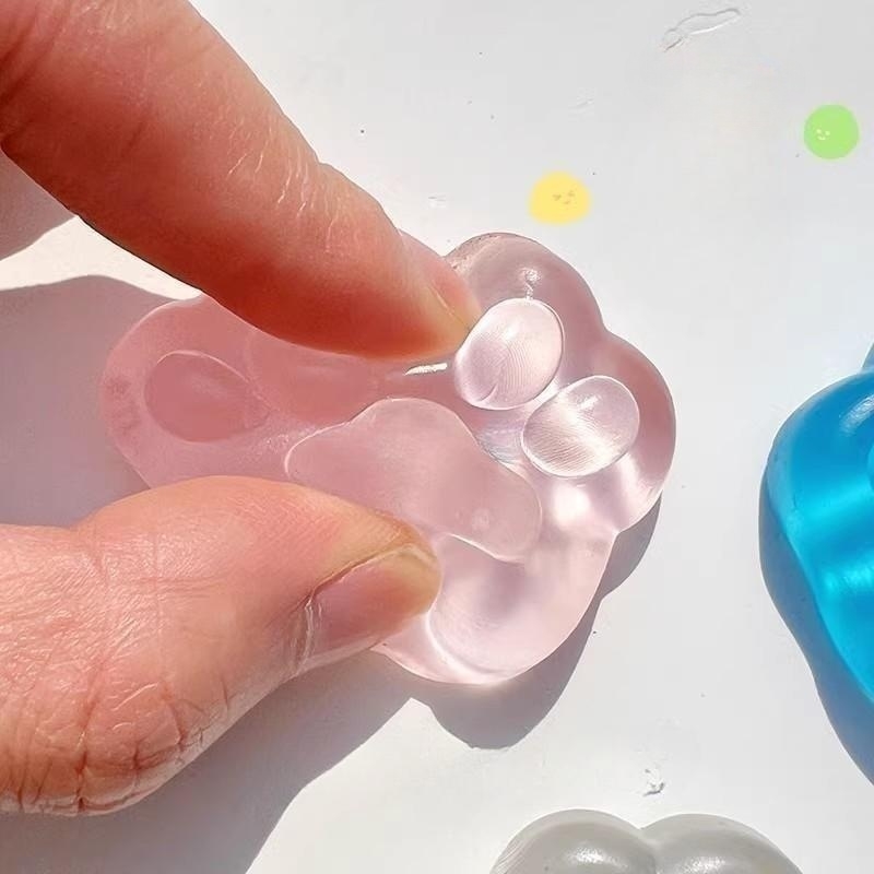 3PCS Kawaii Cat Paw Sticky Squ - огляд і ціна Kids Toys Unique
