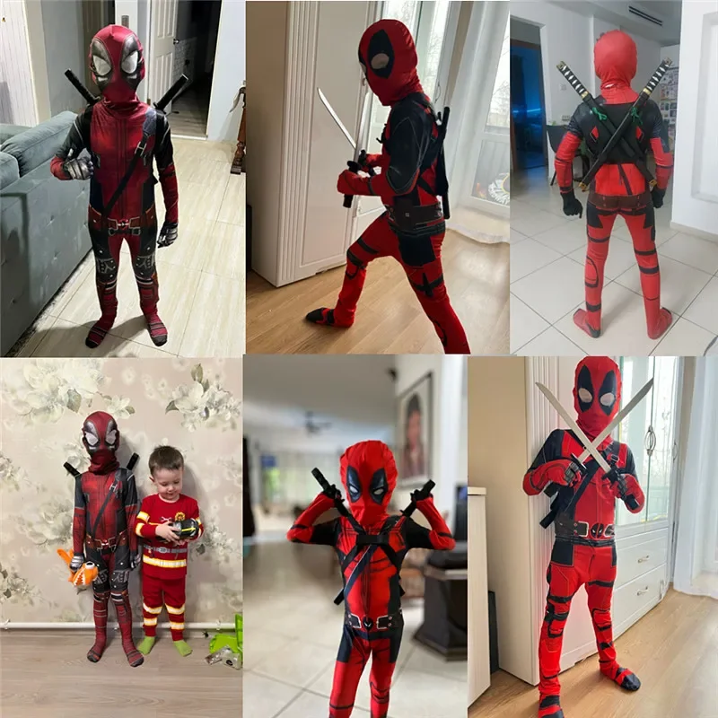 3-12Y Kids Deadpool Costume wi - огляд і ціна Kids Toys Set