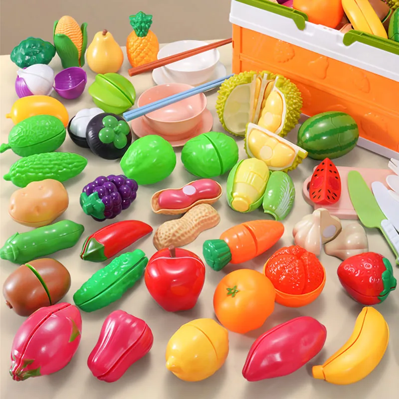 Montessori House Play Cutting  - огляд і ціна Kids Toys Kitchen Set