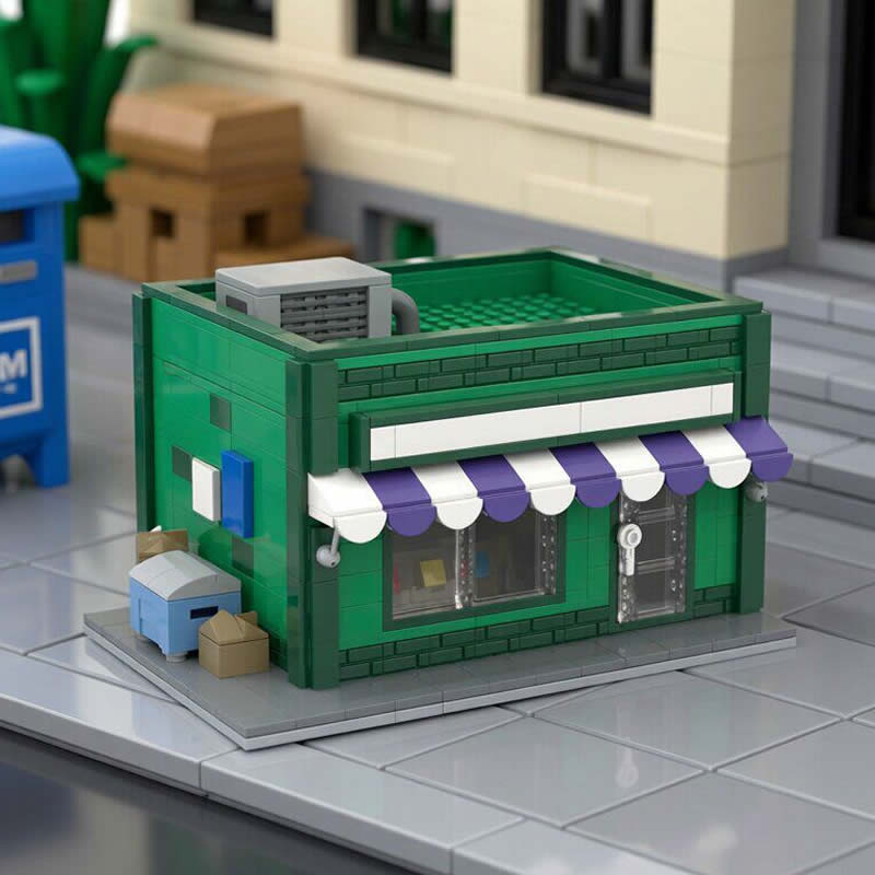 Building Blocks MOC Modular Mi - огляд і ціна Kids Toys Shop