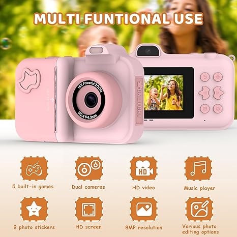 Children Camera Instant Print  - огляд і ціна Kids Toys Videos
