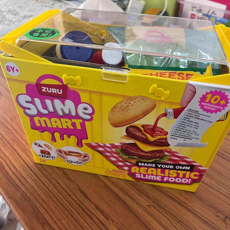 ZURU Slime Mart Hamburger Pizz - огляд і ціна Kids Toys Kitchen Set