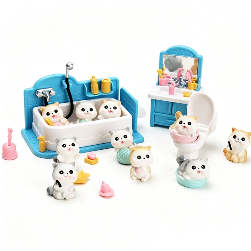 Dollhouse Bathroom Set 1:12 Mi - огляд і ціна Kids Toys Set