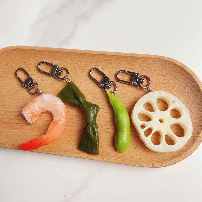 Simulation Food Keychain Brais - огляд і ціна Kids Toys In Wholesale