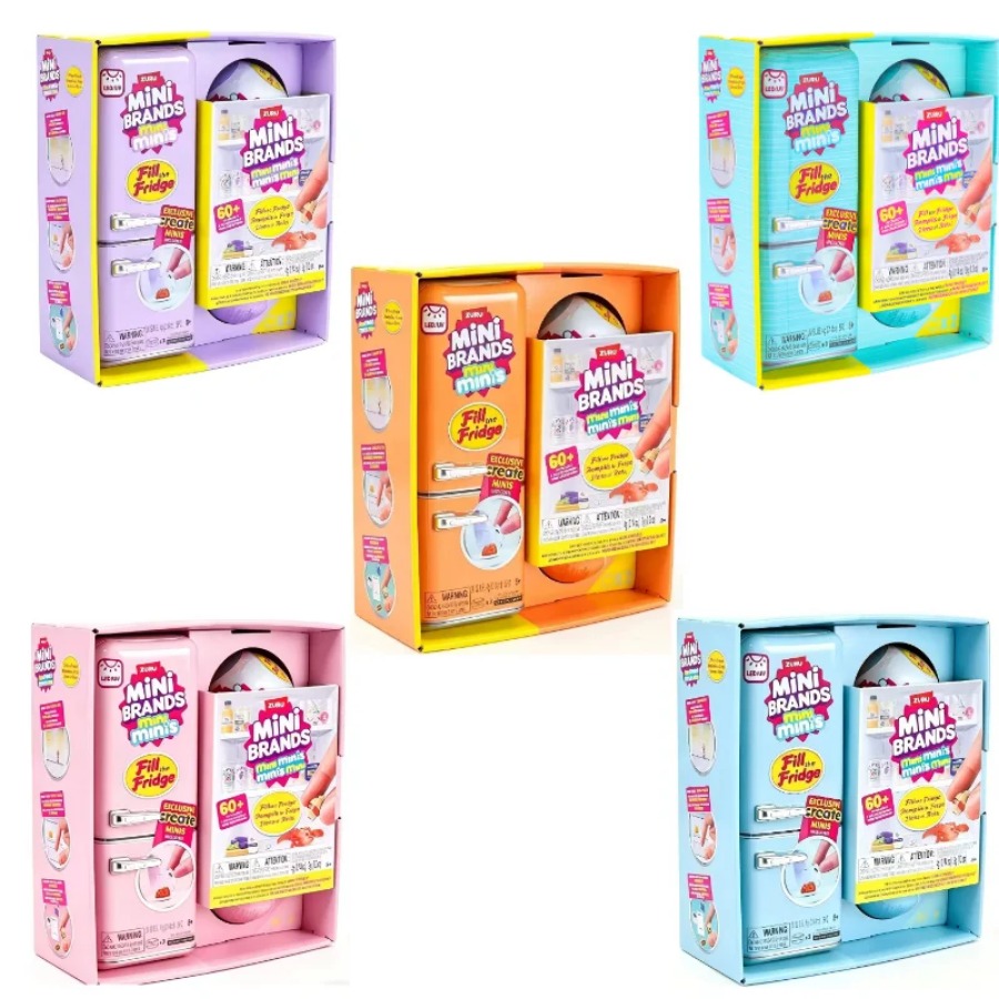 ZURU 5 Surprise Mini Fridge Ba - огляд і ціна Kids Toys Kitchen Set